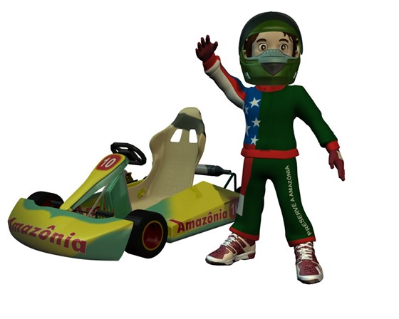 Trabalhos 3D: Mascote 3D